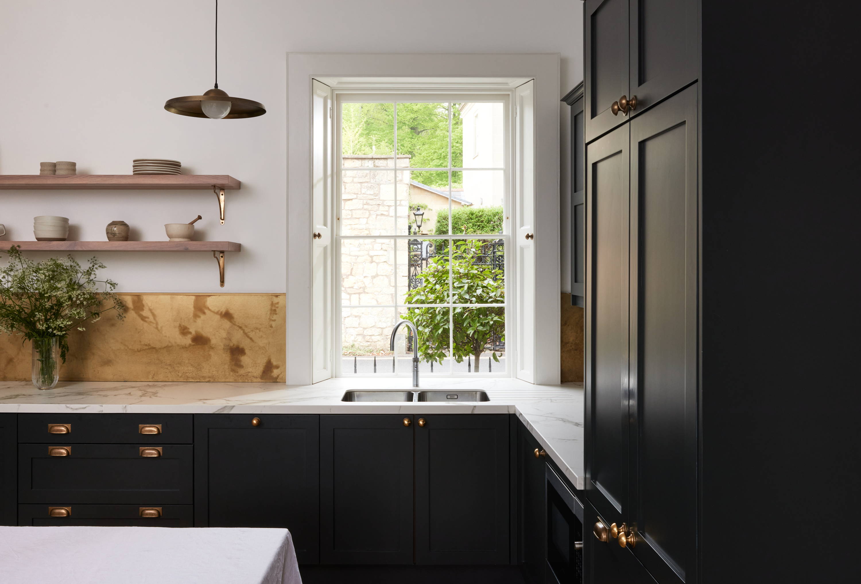Black Cabinet Kitchen Designs 9 Stylish Accents For A Matte Black