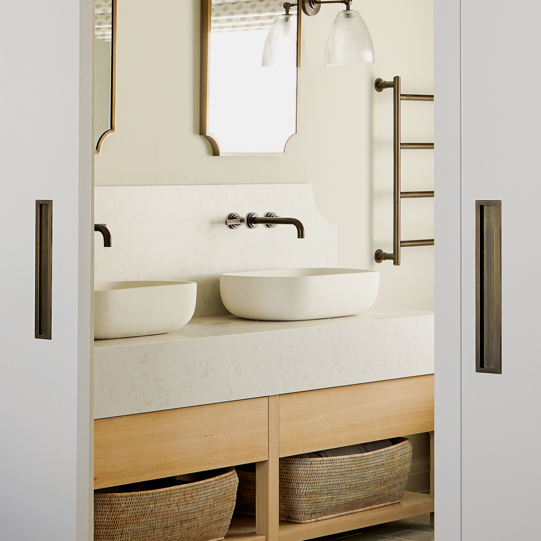 Design by Nikki Williams .Photography by Anna Stathaki. Product shown in our satin antique satin lacquered (SAS) finish.