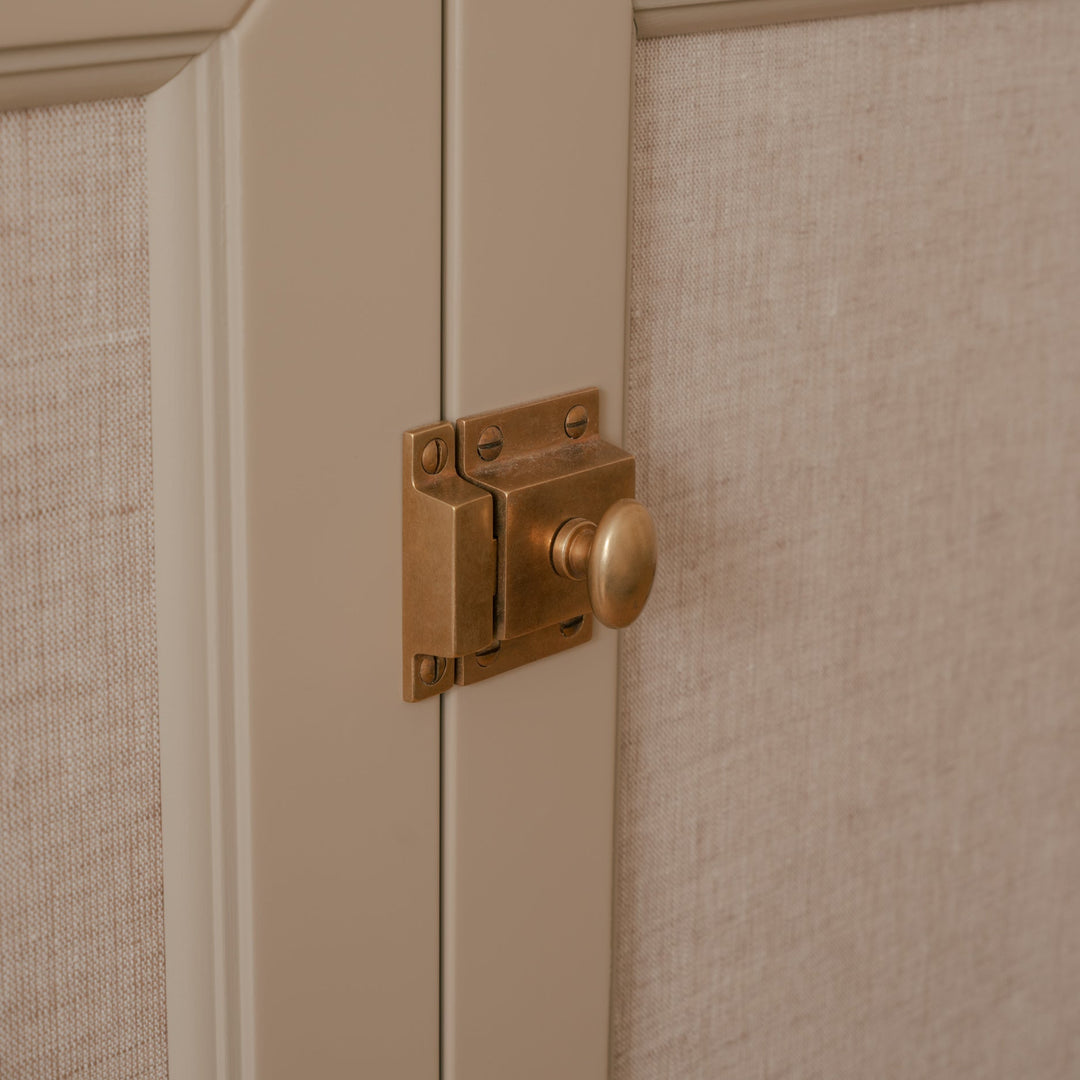 Design by Summer House Style. Product shown in our aged brass (BEL) finish.