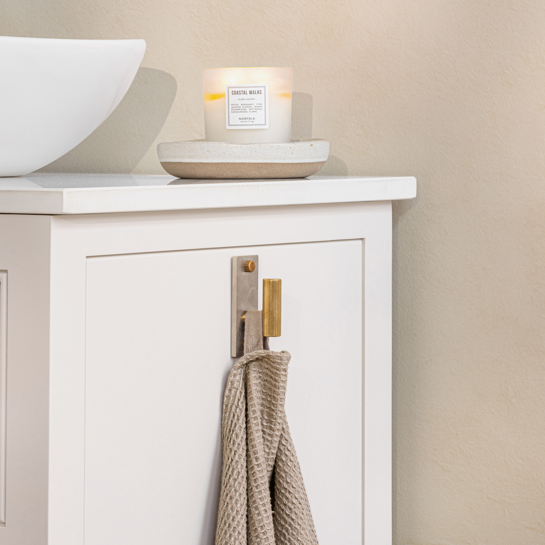 Photography by Handover Agency. Product shown in our aged brass (BEL) and aged nickel (NBP) finishes.