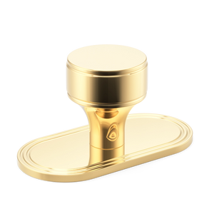 Sample of Barwick Plain Cabinet Knob with Backplate