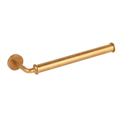 Barwick Plain Hand Towel Rail (Right Hand) in our aged brass (BEL) finish