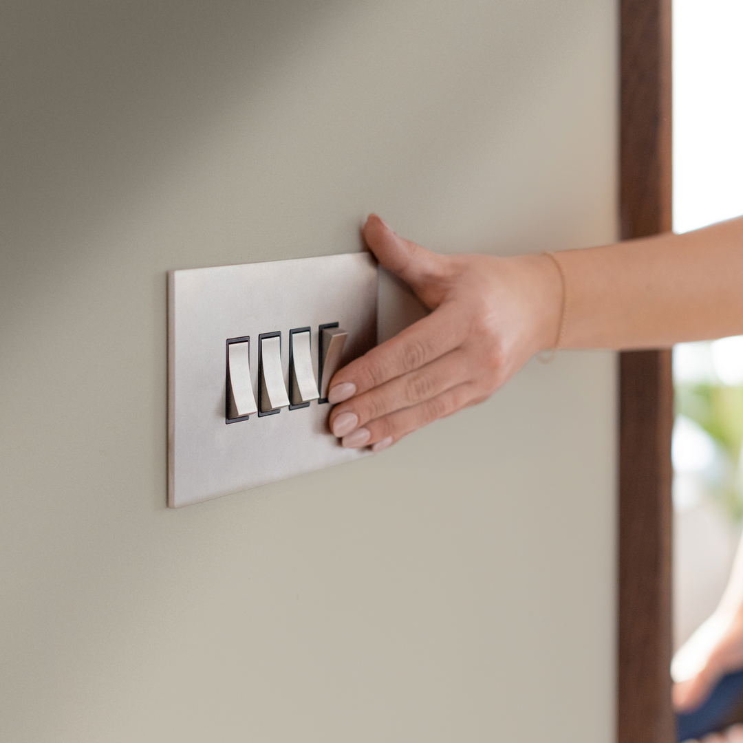 Design by Herringbone House. Photography by Handover Agency. Project shown in our aged nickel (NBP) finish.