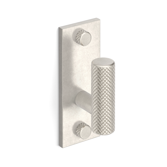 MIX Diamond Knurled Single Vertical Wall Hook
