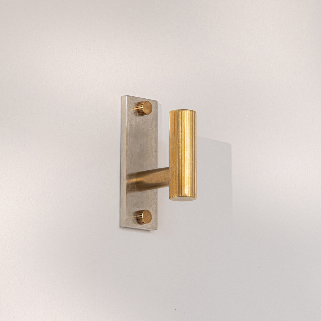Photography by Handover Agency. Product shown in our aged brass (BEL) and aged nickel (NBP) finishes.