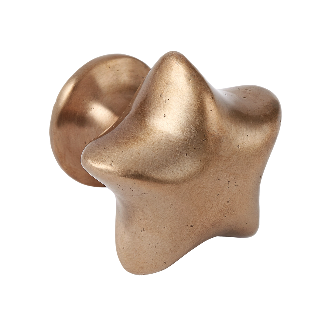Whimsical Star Silicon Bronze Wall Hook