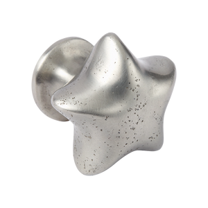 Whimsical Star White Bronze Wall Hook