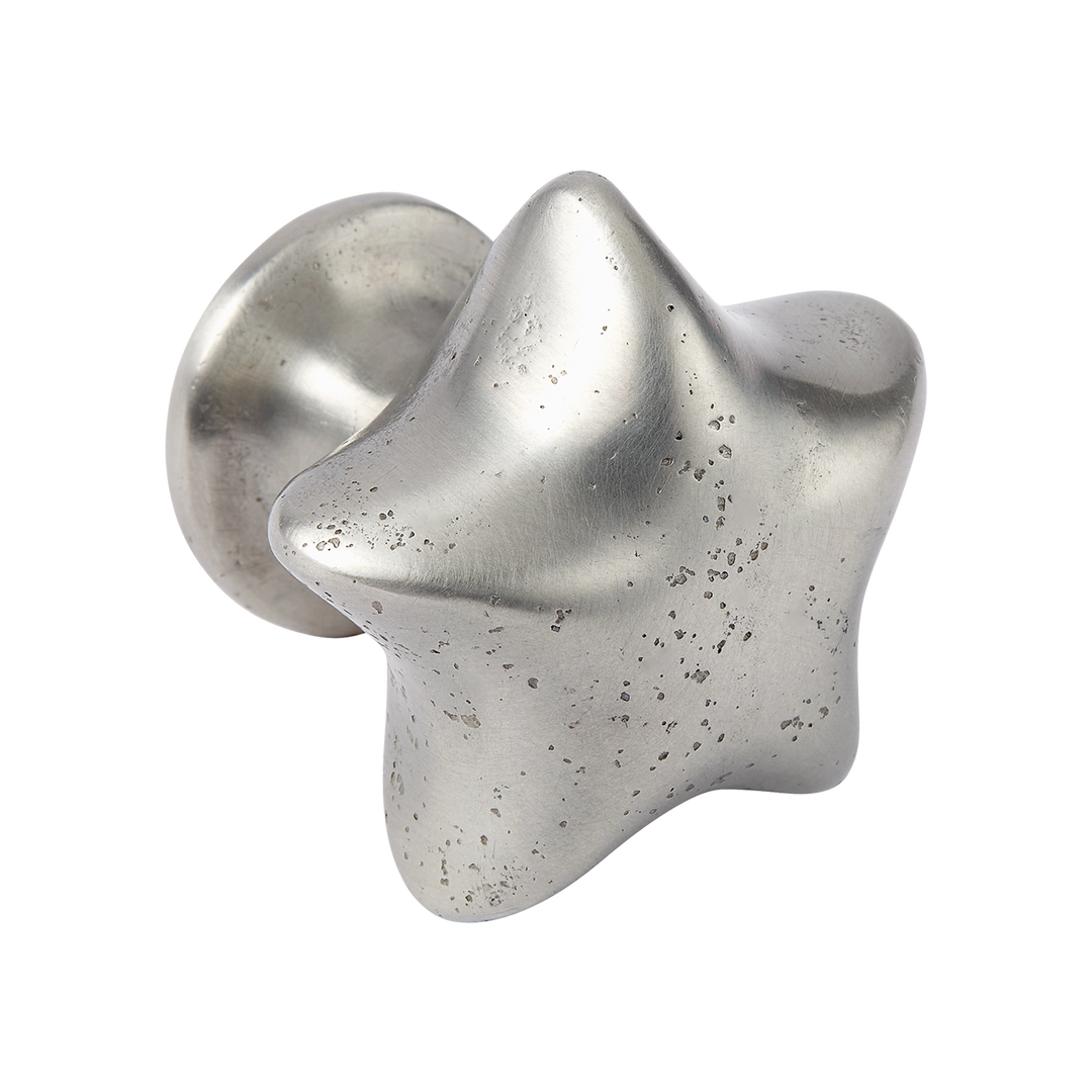 Whimsical Star White Bronze Wall Hook