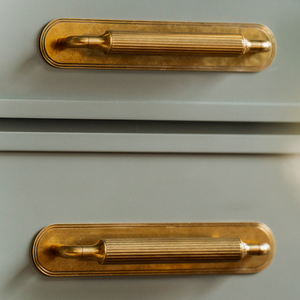 Design by Lindsay Laine Interiors. Product shown in our aged brass (BEL) finish.