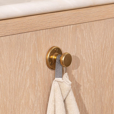 Photography by Handover Agency. Product shown in our aged brass (BEL) finish.