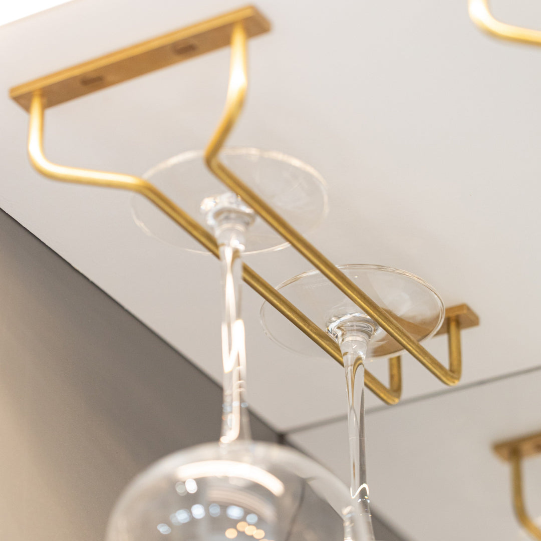 Product shown in our aged brass (BEL) finish.