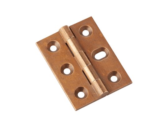 Sample of 207 - 1 SLOT Brass Broad Butt Hinge