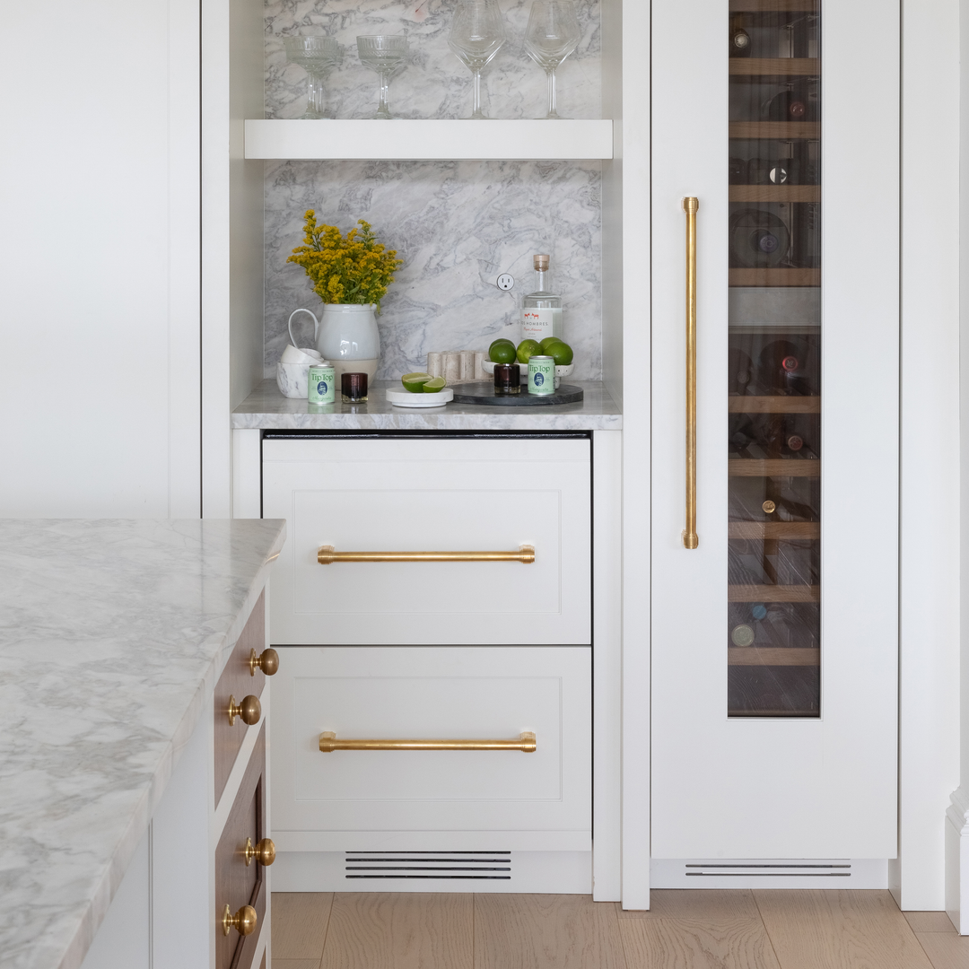 Design by Christine on Point. Styled by Deirdre King Creative. Photography by Raquel Langworthy. Product shown in our aged brass (BEL) finish.