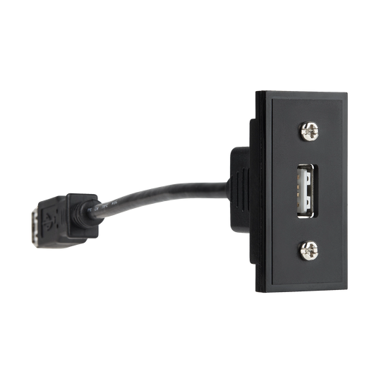 USBA Pass Through 25mm Euro Module