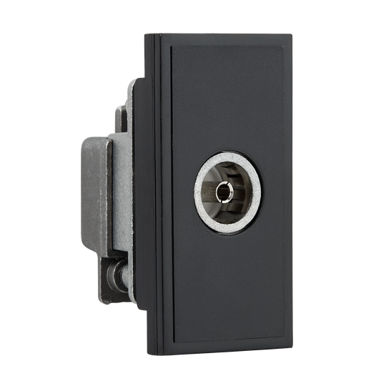 TV Shielded Female Outlet 25mm Euro Module