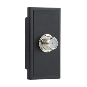 F type Satellite Connector 25mm Euro Module