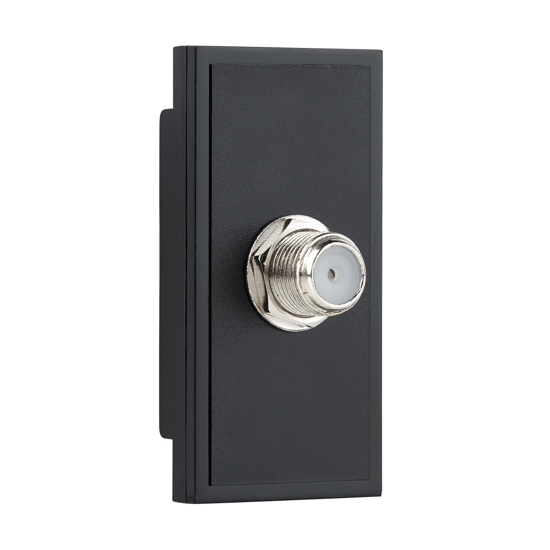 F type Satellite Connector 25mm Euro Module