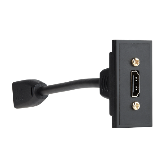 HDMI Outlet 25mm Euro Module