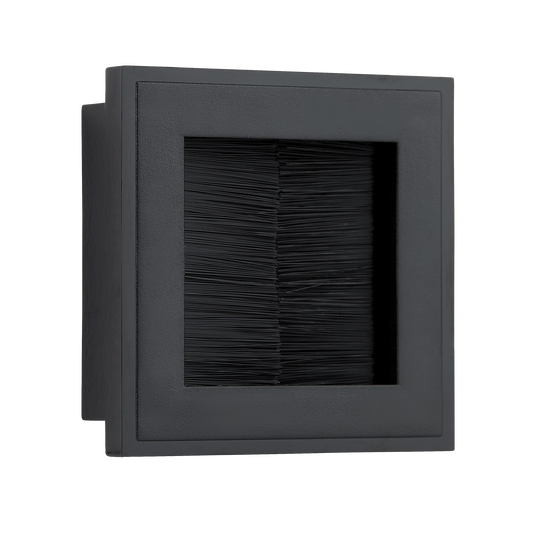 Brush Outlet 50mm Euro Module