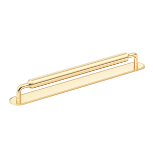 Sample of Barwick Plain Appliance Pull with Backplate
