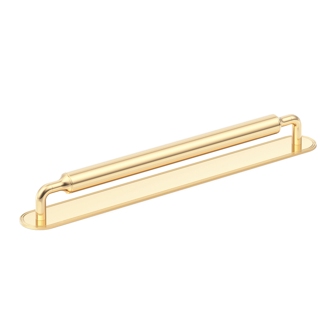 Sample of Barwick Plain Appliance Pull with Backplate