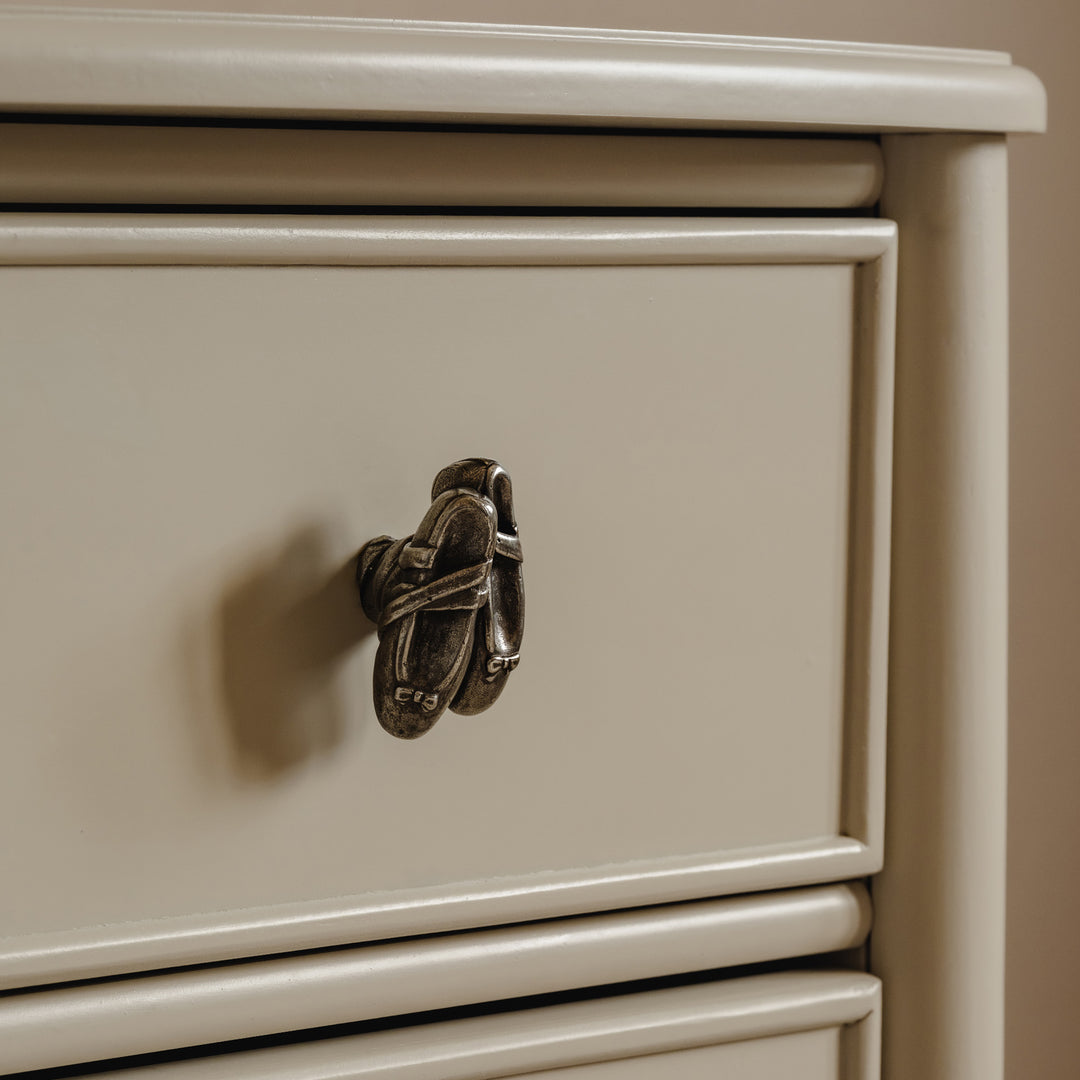 Photography by Joey Kendal Brown | Whimsical Ballet Shoe Knob shown in our light aged bronze finish.