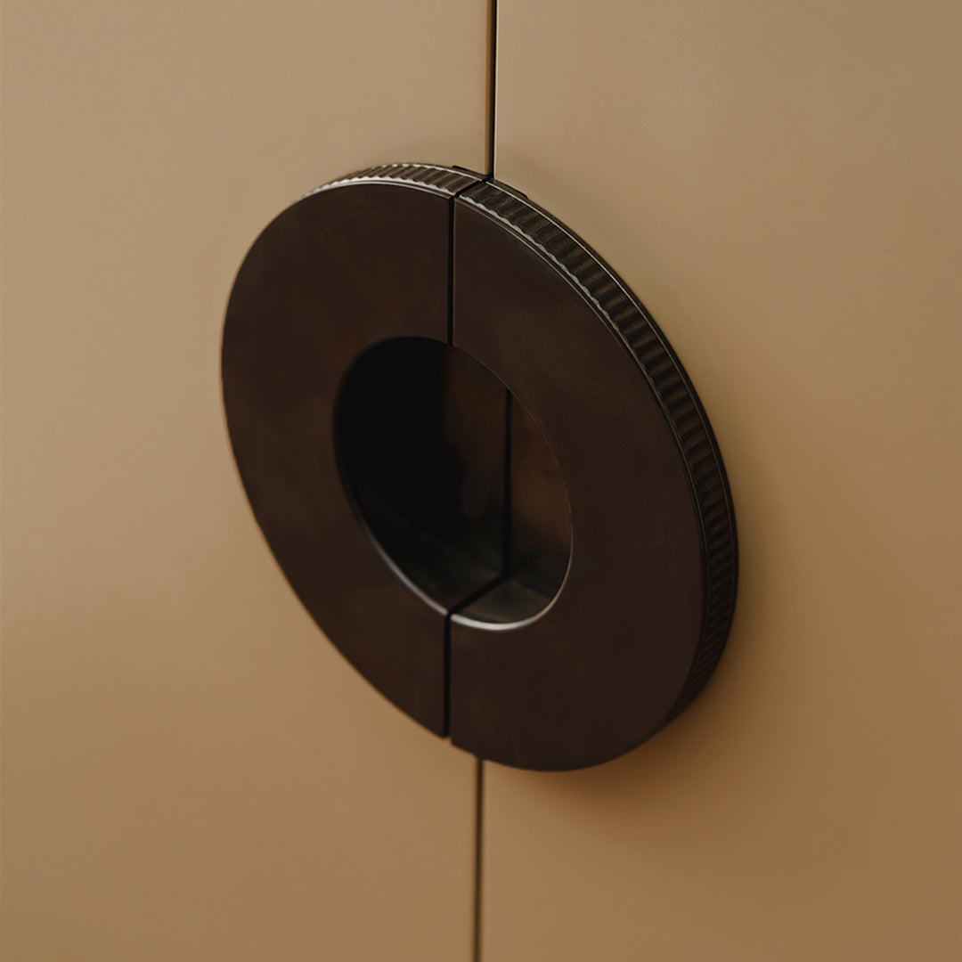 Photography by Joey Kendal Brown | Barwick Ridged Recess Pull shown in our dark bronze (DBZ) finish.