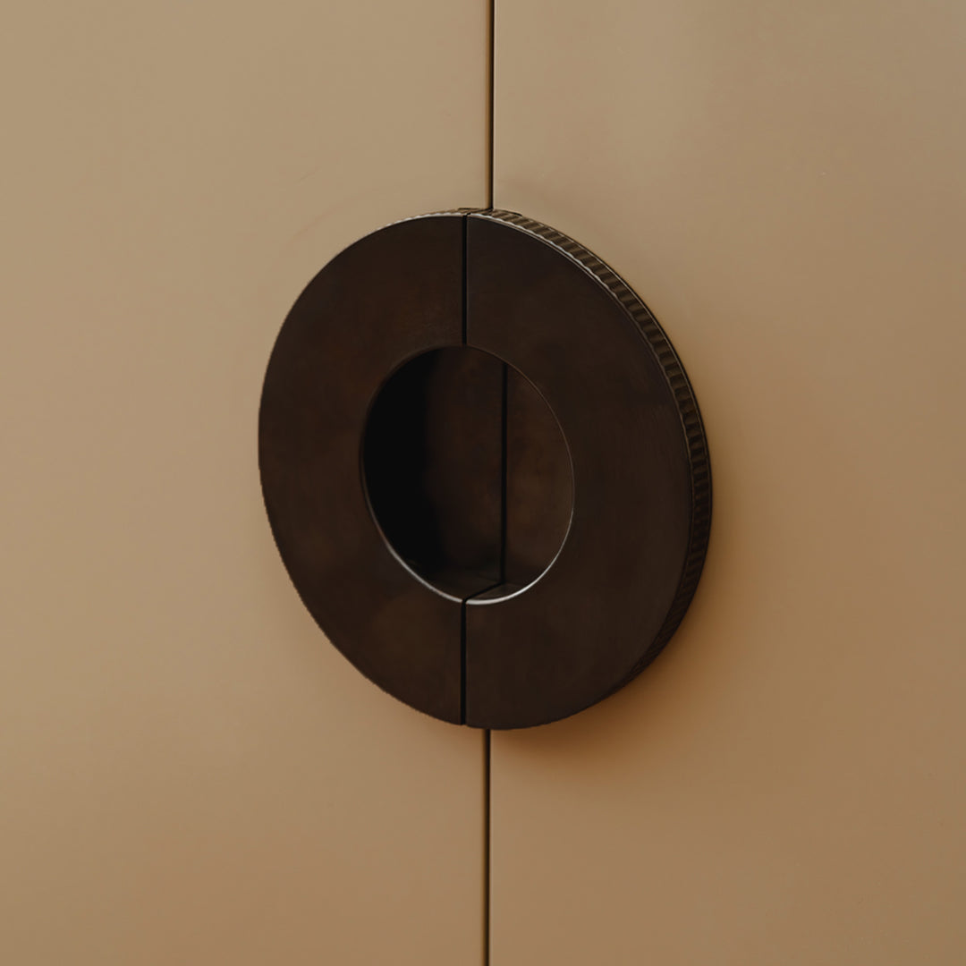 Photography by Joey Kendal Brown | Barwick Ridged Recess Pull shown in our dark bronze (DBZ) finish.