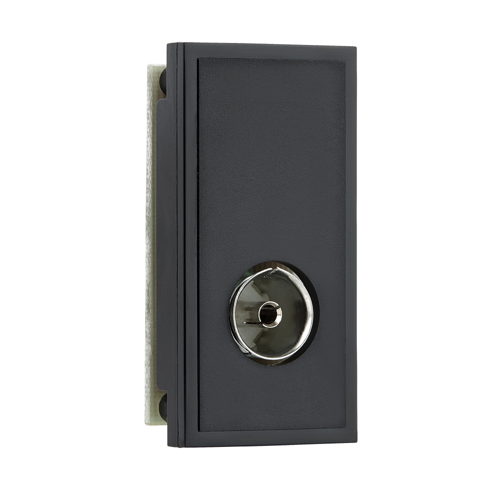 TV Unshielded Female Outlet 25mm Euro Module