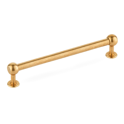 Cotswold Cabinet Handle shown in our aged brass (BEL) finish.