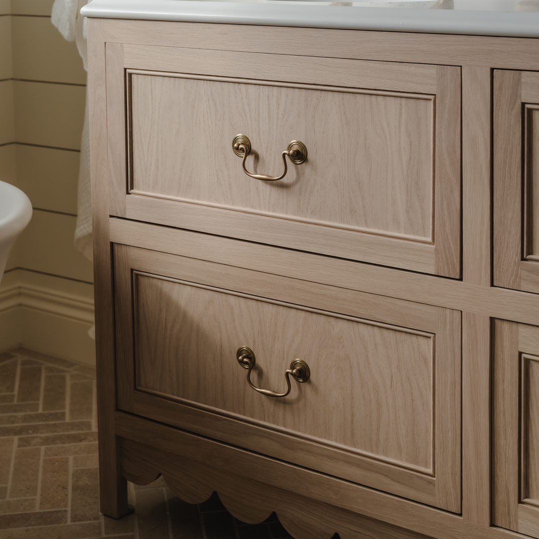 Design by Rosewood Interiors and Holly Oak House. Photography by Joey Kendal Brown. Product shown in our aged brass (BEL) finish. 