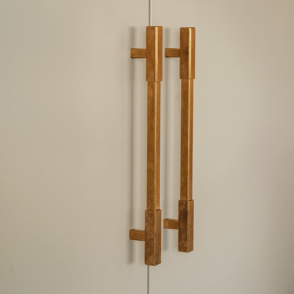 Photography by Joey Kendal Brown | Digbeth Cabinet Handle shown in our aged brass (BEL) finish.
