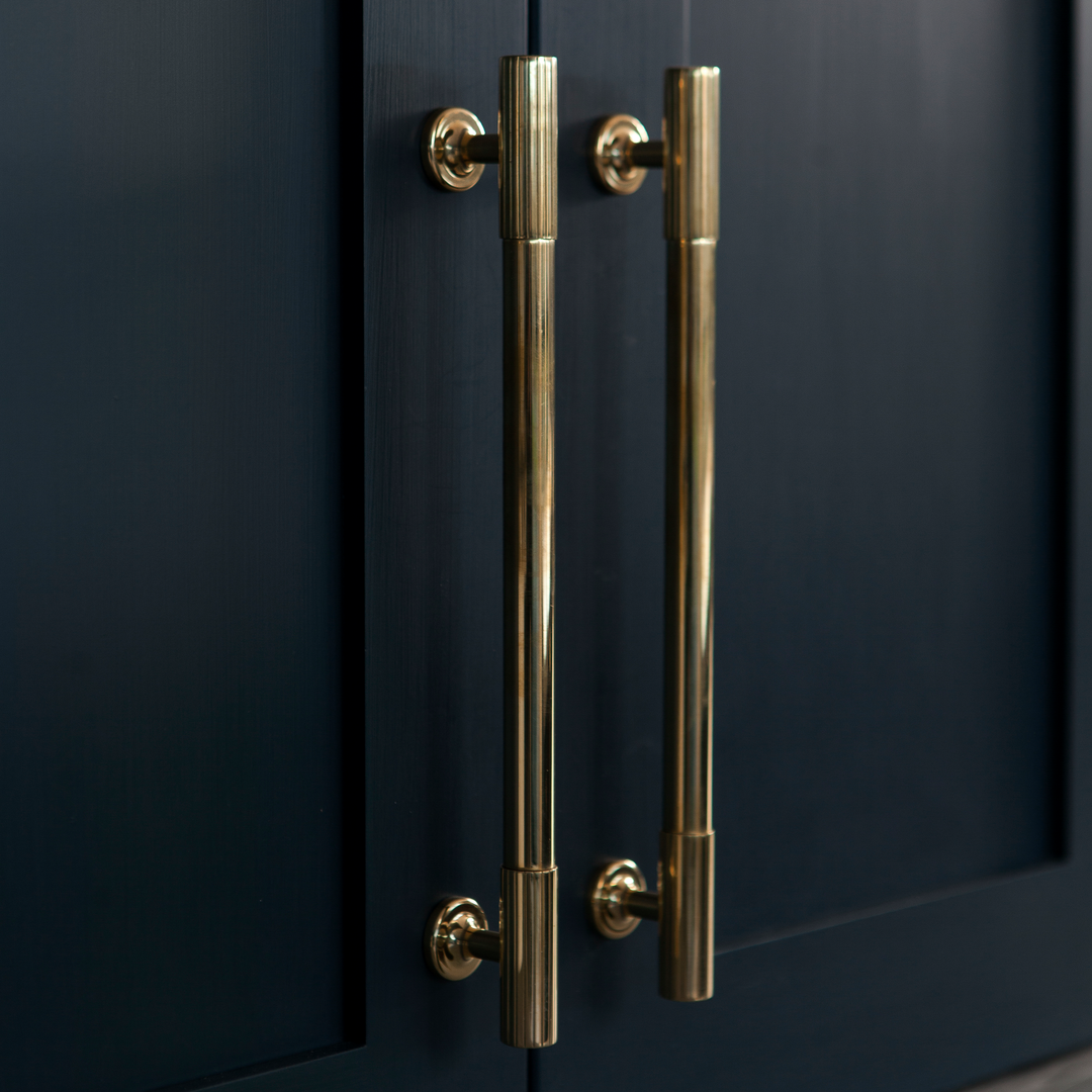 Design by Studio Four Interiors. Product shown in our satin brass lacquered (SBL) finish. 