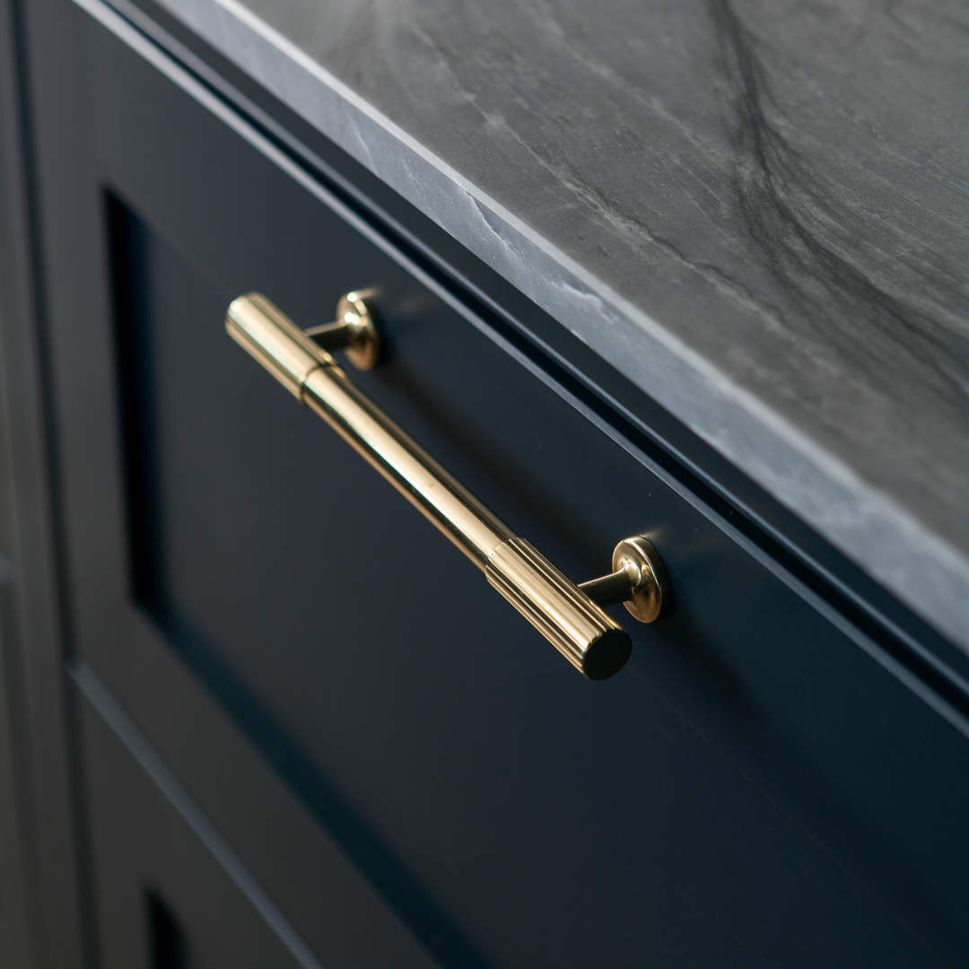 Design by Studio Four Interiors. Product shown in our satin brass lacquered (SBL) finish. 