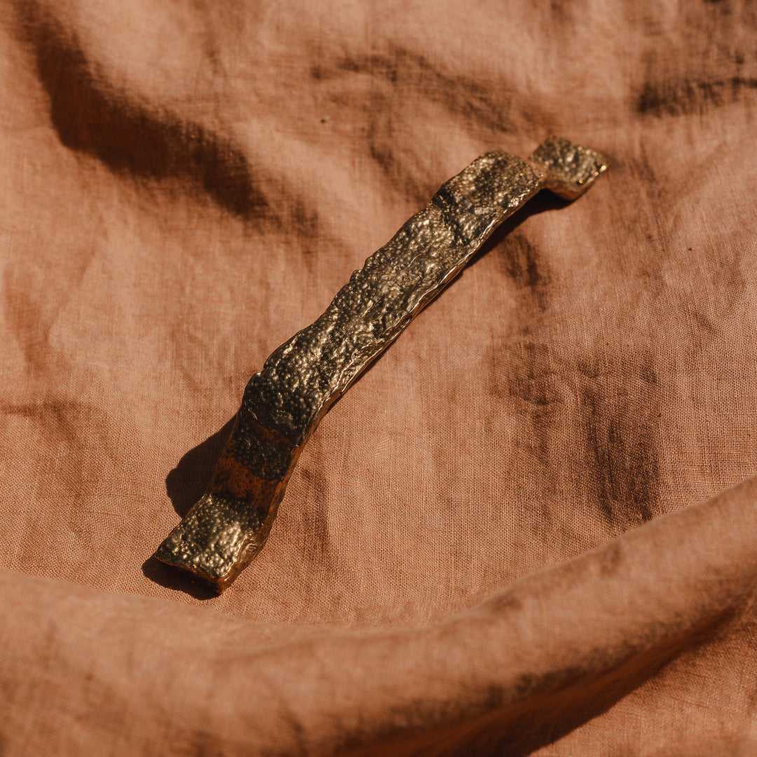 Photography by Joey Kendal Brown | Highbury Lemon Cabinet Handle shown in burnished bronze (BR). 