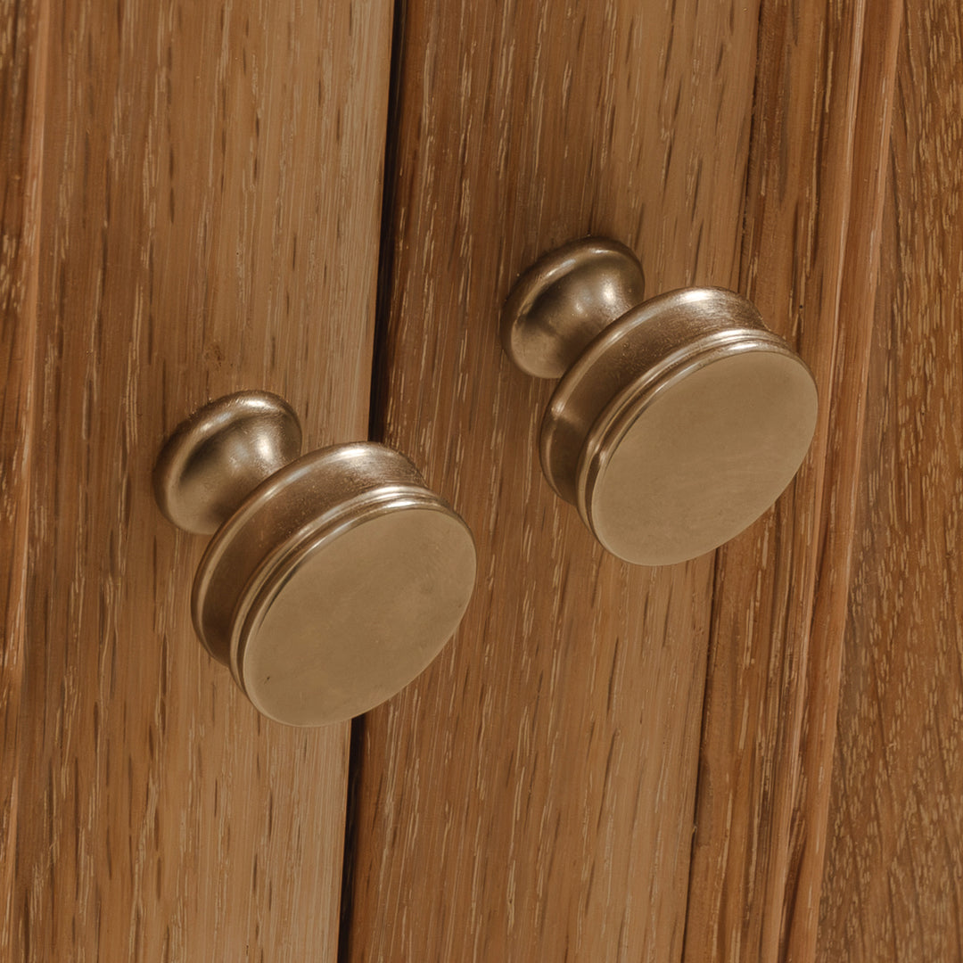 Photography by Joey Kendal Brown | Grove Bamboo Cabinet Knobs shown in our aged nickel (NBP) finish.