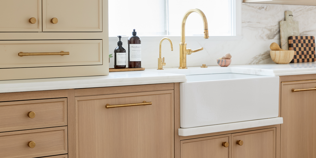 Design by Kate Marker Interiors. Photography by Kevin Penczak. Product shown in our aged brass (BEL) finish.