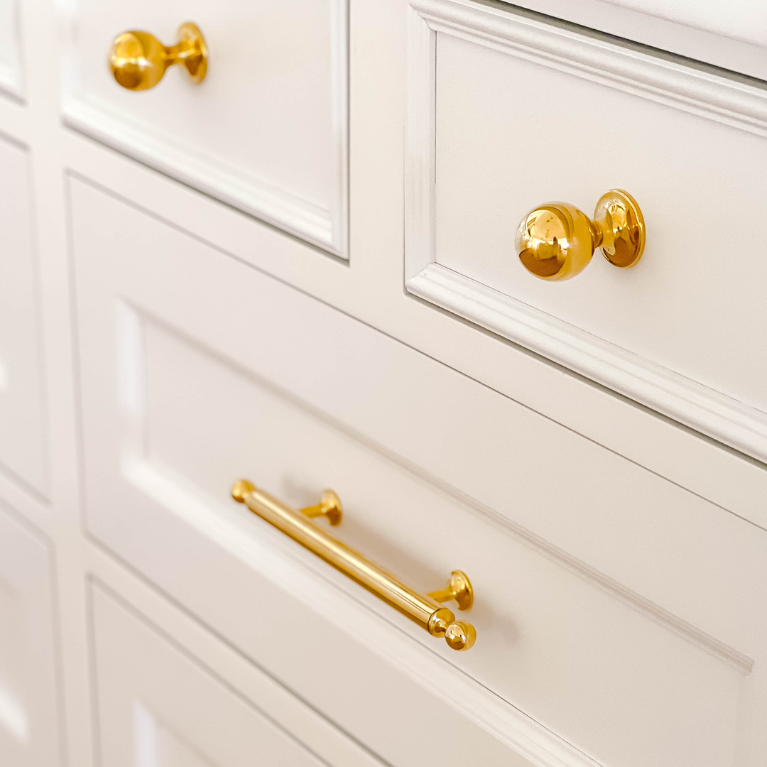 Design by Randi Garrett Design. Product shown in our polished brass unlacquered (PBUL) finish.