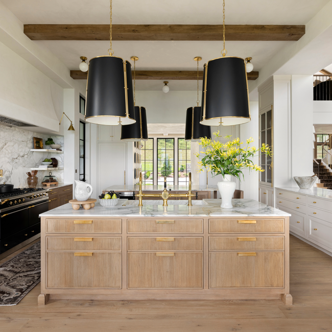 Project by Well By Design and Brooks & Falotico. Photography by Caroline Sharpnack. Product shown in our aged brass (BEL) finish.
