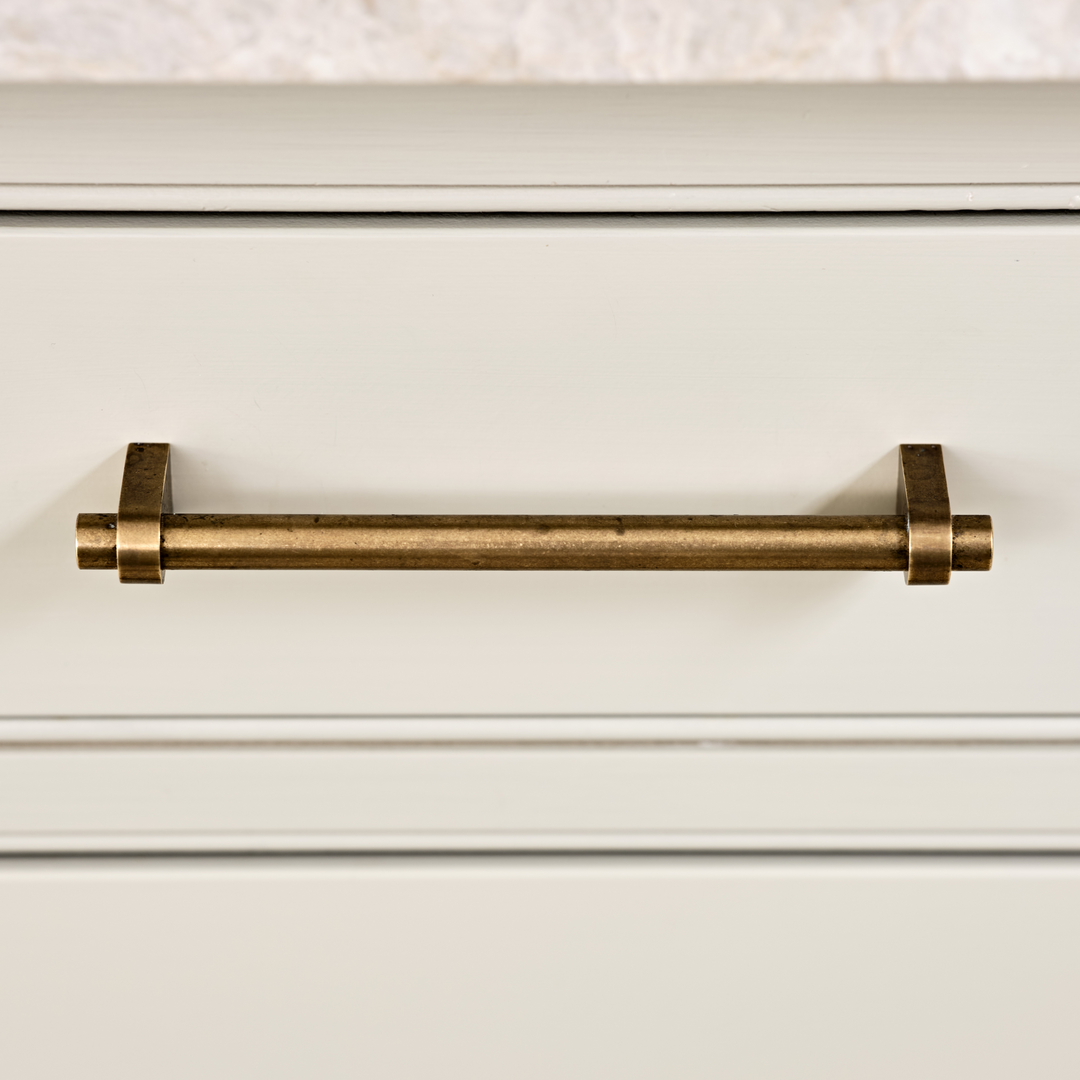 Design by Lewis Alderson.  Product shown in our aged brass (BEL) finish.  