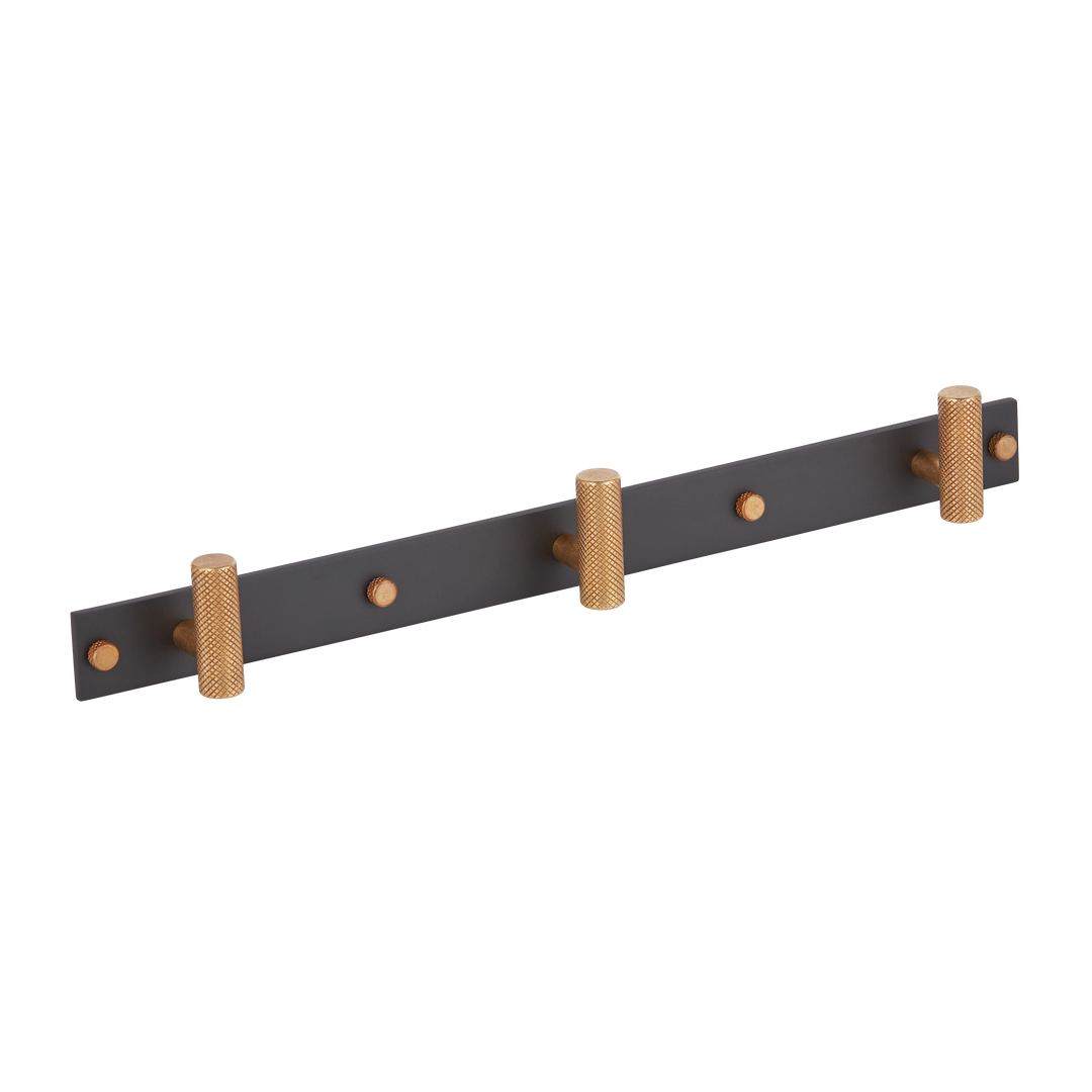 Product shown in our burnished brass (BEL) on matt black (MBL) finish