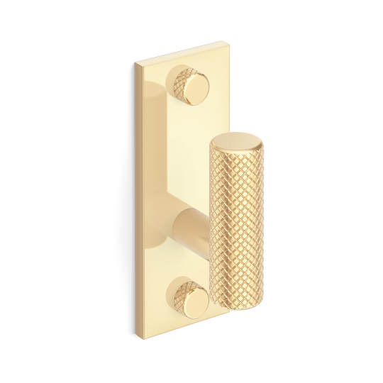 Sample of MIX Diamond Knurled Single Vertical Wall Hook