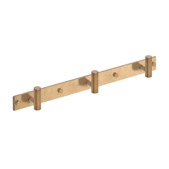 MIX Straight Knurled Wall Hook Rack