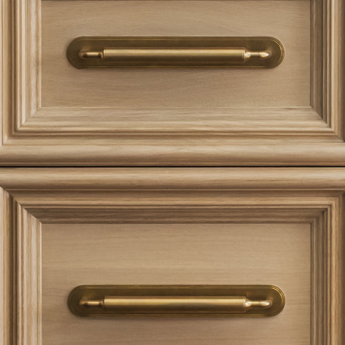 Barwick Plain Cabinet Pull Handle with Backplate