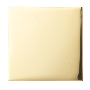 Polished Brass Unlacquered Finish