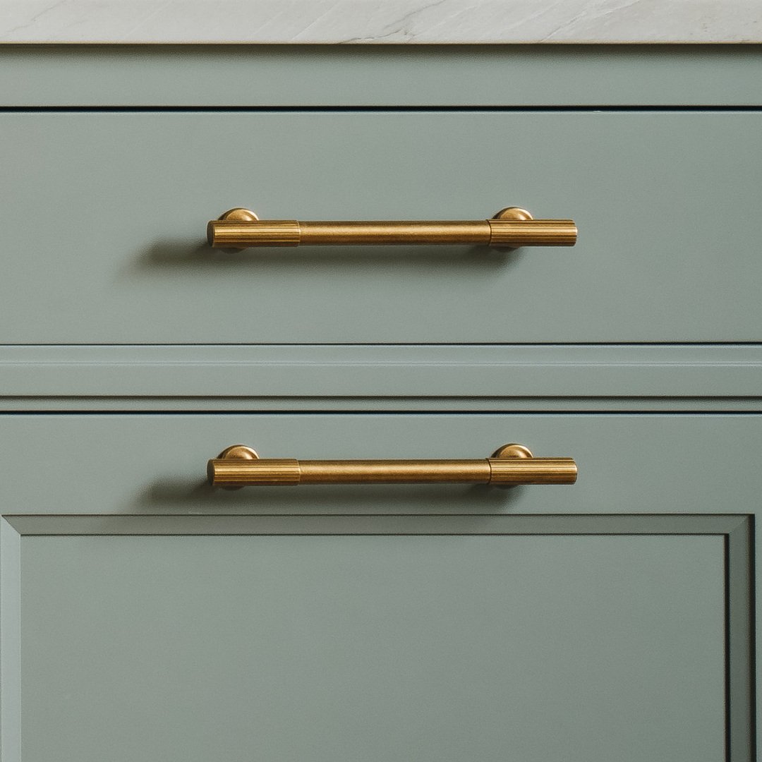 Design by Jean Stoffer Design. Photography by John Stoffer. Product shown in our aged brass (BEL) finish. 