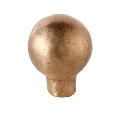 Sketch Cabinet Knob shown in silicon bronze. 
