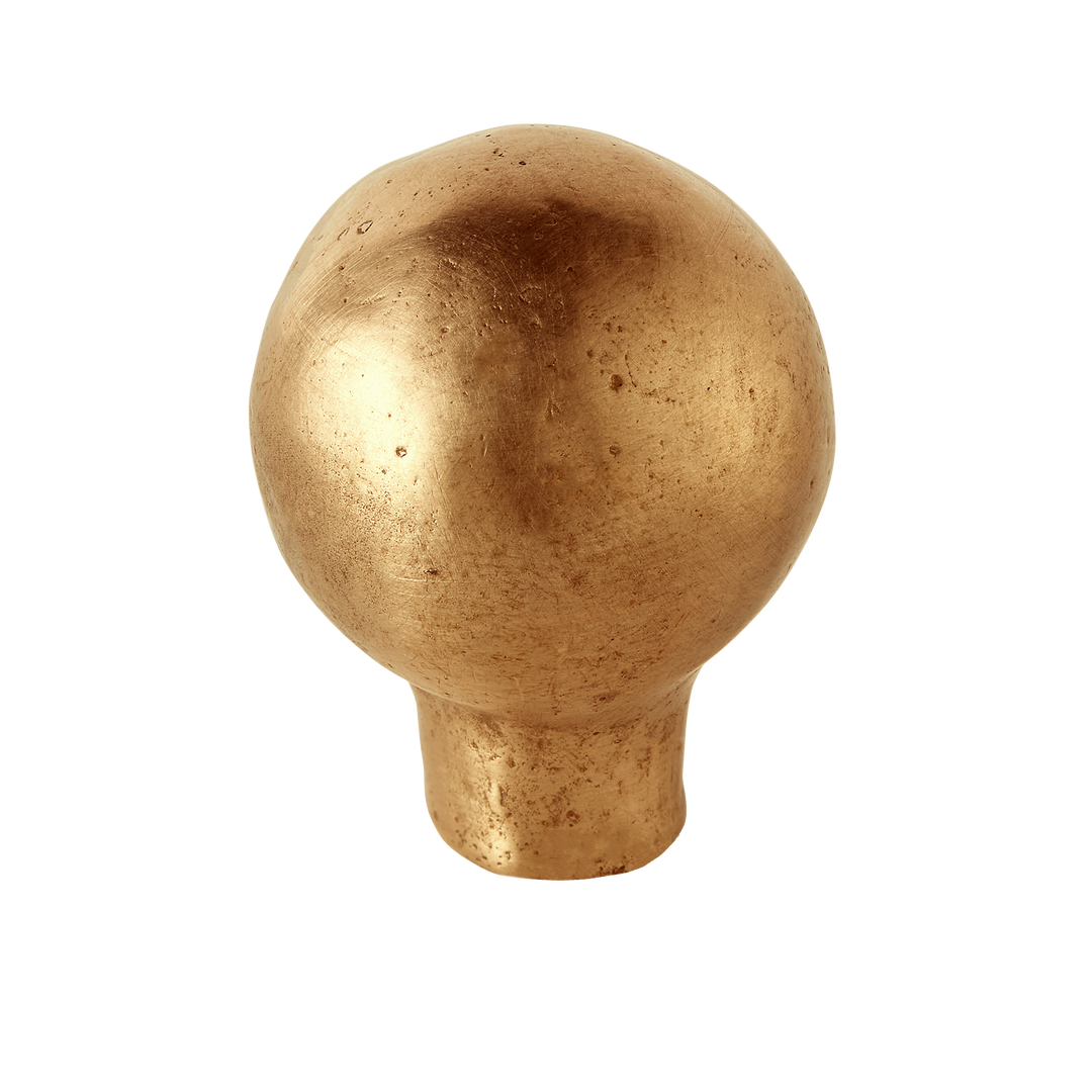 Sketch Cabinet Knob shown in our light aged bronze finish