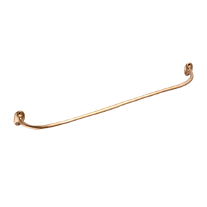 Sketch Bath Towel Rail shown in silicon bronze.