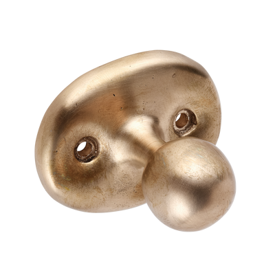 Sketch Round Wall Hook  shown in silicon bronze.